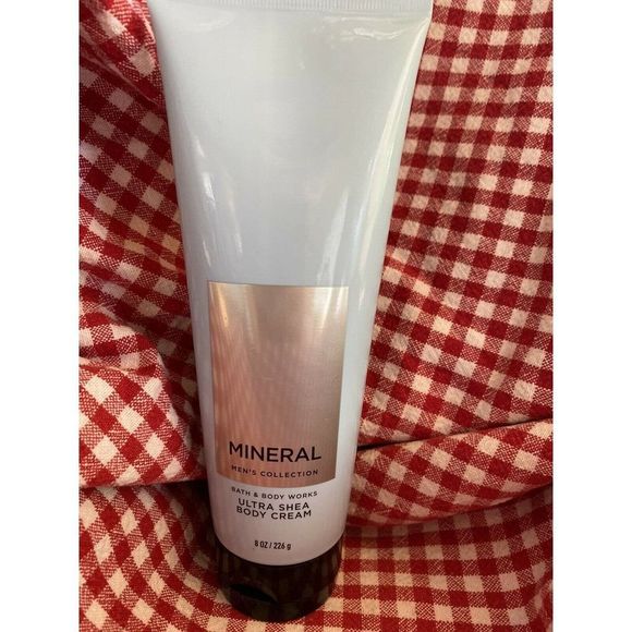 Bath & Body Works Other - Bath & Body Works Mineral Men's Collection Ultra Shea Body Cream NEW